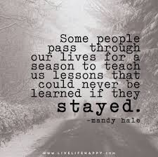 Some People Pass Through Our Lives Live Life Happy Life Quotes Deep Quotable Quotes Wisdom Quotes