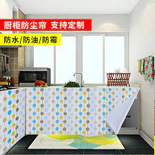 Maybe you would like to learn more about one of these? Pvc Kitchen Cabinet Door Curtain Cover Curtain Open Shelf Storage Cabinet Dust Cloth Cabinet Cover Curtain Self Adhesive Shopee Malaysia
