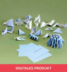 Selbst gemachte bastelanleitung, bastelideen für frühling und ostern. 2019 Ausgabe 9 3d Origami Anleitung Verlag Manuell Gmbh