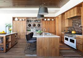 Dark brown kitchen cabinets with black appliances. 75 Beautiful Kitchen With Brown Cabinets And White Appliances Pictures Ideas July 2021 Houzz