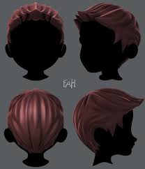 3d Hair Style For Boy V02 3d Model Boy Hairstyles Hair Styles 3d Model