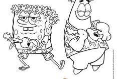 8 nouveau de dessin bob l eponge photos coloriage humain pour la maternelle