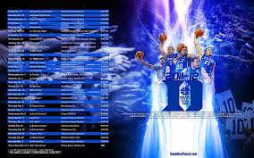 Kansas in the state farm champions classic on. A Great Wallpaper With The Current Basketball Schedule For The Duke Blue Devils
