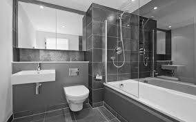 Channel beveled bathroom/vanity mirror : Modern Small Restroom Novocom Top
