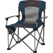 Magellan Outdoors Oversize Hard Arm Chair Academy Blue Patio Furniture Outdoor Collapsible Furniture