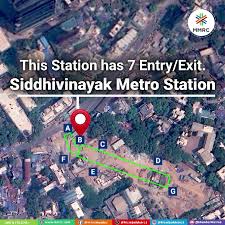 The upcoming #Metro3 #Siddhivinayak metro station will soon connect you to Siddhivinayak Temple, Dadar Beach, Ravindra Natya Mandir, and more with its 7 convenient entry/exit points. Get ready for ...