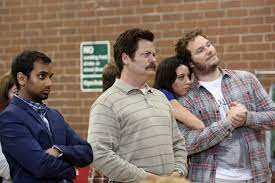 That has quite a lot to do with aubrey plaza and chris pratt, whose apathetic april ludgate and clueless andy dwyer have come into their own in the second season of the nbc show (they have also come together as a couple onscreen). Nick Offerman And Aubrey Plaza On Their Sad Life Without Chris Pratt At Parks And Recreation