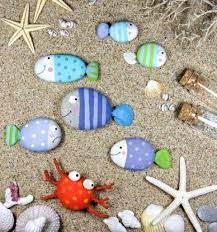 Yiya 18.5 wooden decor fish bones with conch and shells for nautical decoration, wall decor door hanging ornament beach theme garden office home decoration(light blue) 4.8 out of 5 stars 232 $9.99 $ 9. 27 Dreamy Beach Themed Garden Decor Ideas Gardenoholic