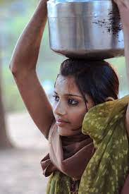 Village Girl Carrying Water Beauty Around The World Eye Photography Travel Photography People