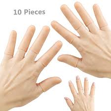 Finger Cot Gel Finger Protector Finger Brace Support Finger Gloves Waterproof Finger Eczema Bandages For Trigger Finger Hand Eczema Finger Cracking