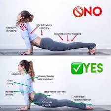 Upward Facing Dog Tutorial Below One Of The Most Common Poses But Do We Do It Correctly An Upward Facing Dog Pose Upward Facing Dog Yoga Poses For Beginners
