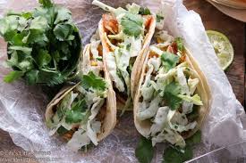 Add the beer and stir until combined. Fish Tacos Cilantro Lime Green Cabbage Cole Slaw Life S Little Sweets