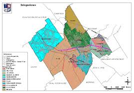 Campo en venta en exaltacion de la cruz, buenos aires Mapa De Delegaciones De Pilar Prov Buenos Aires Argentina Mapa Owje Com