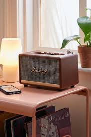 Pin By Andie Kent On Apartment In 2020 Bluetooth Speaker Marshall Acton Marshall Bluetooth Speaker