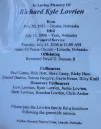 Richard Kyle Lovrien (1987-2006)