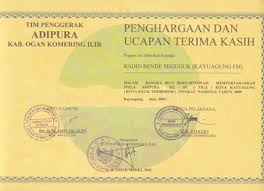Puji syukur penulis panjatkan kehadirat tuhan yang m aha esa karena atas. Contoh Piagam Ucapan Terima Kasih With 638x418 Resolution