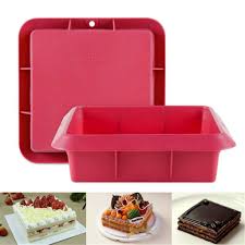 Elaco Silicone Square Cake Mold Cake Baking Cake Pan Dish Bakeware Tray Home Kitchen Find Out More About T Cake Molds Silicone Cake Mold Food Grade Silicone