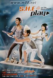 PLAY原版海报价格图片S.H.E 原版音乐吧