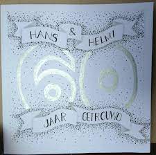 Lettering Card 60th Marriage Letterren Kaart 60 Jarige Huwelijksdag Kaarten Maken 50 Jaar Kaart Maken 50 Jaar Getrouwd Handlettering