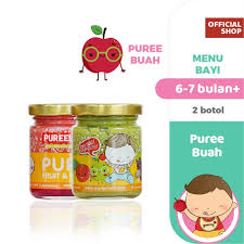 Bagi bayi usia 8 bulan, bisa ditambahkan sereal agar pure ini menjadi padat. Jual Pureeland Baby Puree Buah Mpasi Bayi Organik Makanan Bayi Snack Jakarta Barat Pureeland Tokopedia