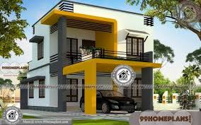 Open floor plan, large shower, kitchen affordable contemporary models in this collection will prove that it is possible to build a contemporary house on a budget! Fresh Low Budget Modern 3 Bedroom House Design 4 Impression Kerala House Design Modern Style House Plans Box House Design