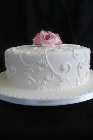 Single Tier Wedding Cake Birthday Cake For Women Simple Birthday Cake For Women Elegant Simple Wedding Cake