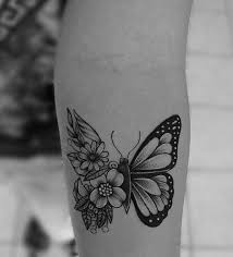 Shared By Schatz Find Images And Videos About Black And White Flower And Tattoos On We Heart It The App To Get Lo White Heart Tattoos Tattoos Dream Tattoos