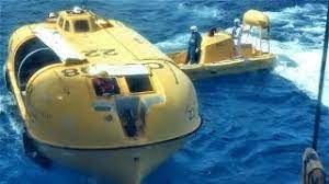 Cruise Ship Lifeboats Rescue Boat Of Royal Caribbean Liberty Of The Seas 4k Youtube