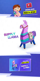 How to draw fortnite unicorn llama fornite is a crazy game taking over the worldok maybe not but we have fun playing it. How To Draw Cute Llama Easy Fortnite Drawing Tutorial On Behance