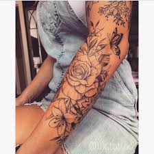 Tattoo Flowers Butterfly Unique Half Sleeve Tattoos Beautiful Flower Tattoos Tattoos