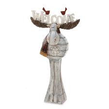 After norway's storelgen stole mac the moose's place as world's tallest, a canadian city hopes to 'stick it. Holiday Moose Welcome Statue Moose Decor Winter Decor Christmas Crafts