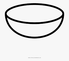 Children are fascinated by colors. Transparent Bowl Coloring Bowl Cartoon Black And White Png Free Transparent Clipart Clipartkey