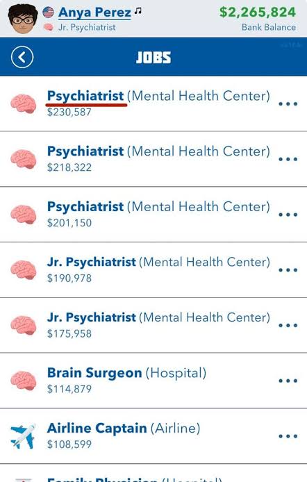 What are the best majors you should study to strike it rich? : r/BitLifeApp