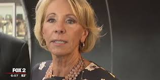 Education Sec. DeVos visits Detroit charter school, fires back at criticism 