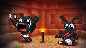 Underground Survival With Baby Cartoon Cat Cartoon Dog Minecraft Youtube