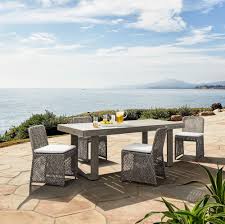 (you can learn more about our rating system and how we pick each item here.). Portside Outdoor Dining Table Coastal Chairs Set