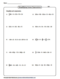 Simplifying algebraic expressions, expanding brackets read more about perimeter, diagram, brackets, rectangle, triangle and simplifying. Simplifying Algebraic Expression Worksheets