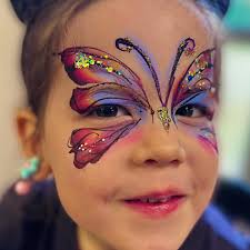 Glitter-Arty Face Painting