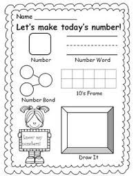 Free Today S Number 1 10 Kindergarten Math Kinder Math Eureka Math