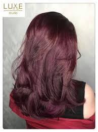 Popular Hot Hair Color Perm Luxe Studio Jb Summer Rose Brown Hair Color Korean Wave Perm Best Hair Salon Hot Hair Colors Cool Hairstyles