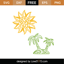 Download Free Sun Svg Cut File