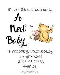 Classic Winnie The Pooh Quote Nursery New Baby Baby Shower Etsy In 2021 Baby Shower Quotes New Baby Products Winnie The Pooh Quotes