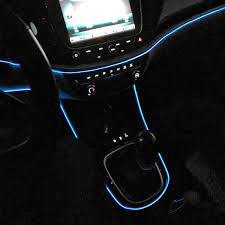 Flexible Neon Car Interior Atmosphere Led Strip Lights For Hyundai Accent Azera Elantra Sonata Tucson Ix35 Santafe Accessories Car Stickers Aliexpress