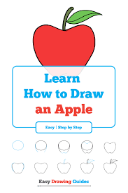 How To Draw An Apple Really Easy Drawing Tutorial Drawing Tutorial Easy Easy Drawings Drawing Tutorial