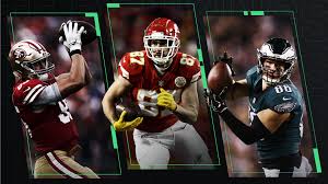 Nfl Tight End Rankings For 2019 Sporting News The tight end has to have game smarts, as well as experience on the field. nfl tight end rankings for 2019