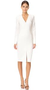 Black Halo Sambora Sheath Dress In Porcelain Modesens Designer Dresses Casual Black Halo Dress Black Halo