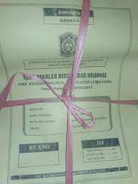 Contoh amplop ljk lembar jawab komputer bangnidd file. Pak J Amplop Soal Ujian Sekolah
