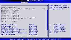 Clear any bios passwords or settings prior to flashing, and do a bios setting reset if you can. How Do I Get To Advanced Bios Settings