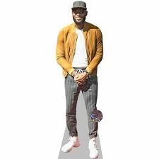 How tall is lebron james? Lebron James Cardboard Cutout Lifesize Standee 5056108582462 Ebay