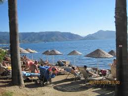 Deniz restaurant is located at the bay at where you will be filled with admiration for the most beautiful sunset. Deniz Kenari Picture Of Ideal Prime Beach Marmaris Tripadvisor